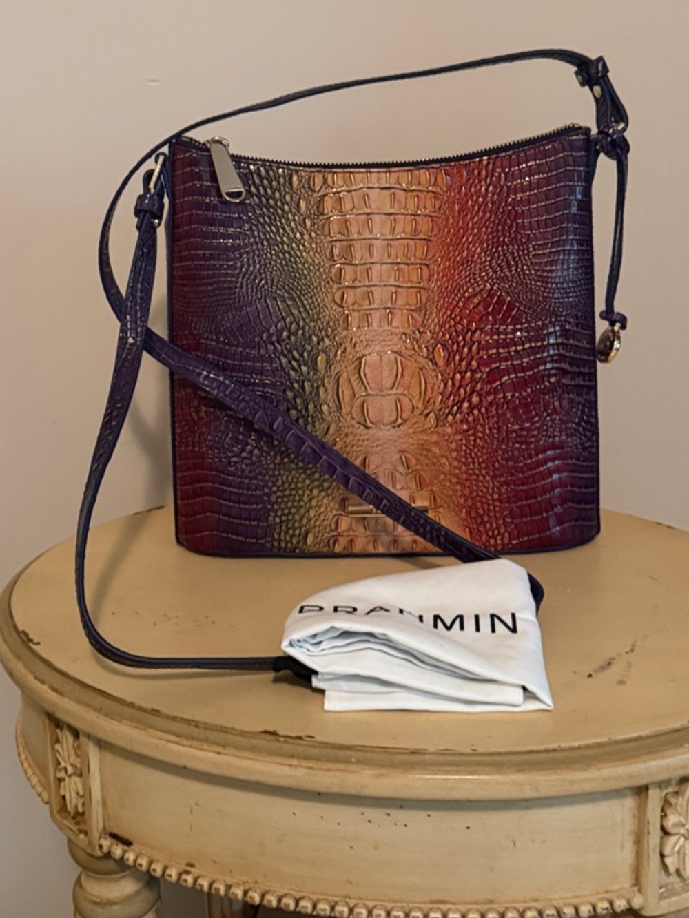 Brahmin Katie Crossbody in Autumn pattern - Picture 6 of 7